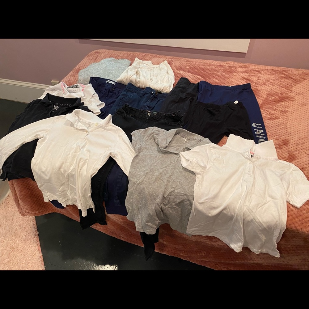 7/8 back to school girls clothes!